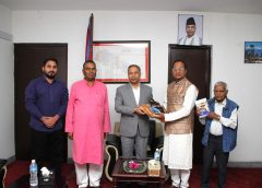 नेपाल के उपराष्ट्रपति से मिले डा अनिल सुलभ, साहित्य सम्मेलन के शताब्दी-समारोह के लिए किया आमंत्रित
