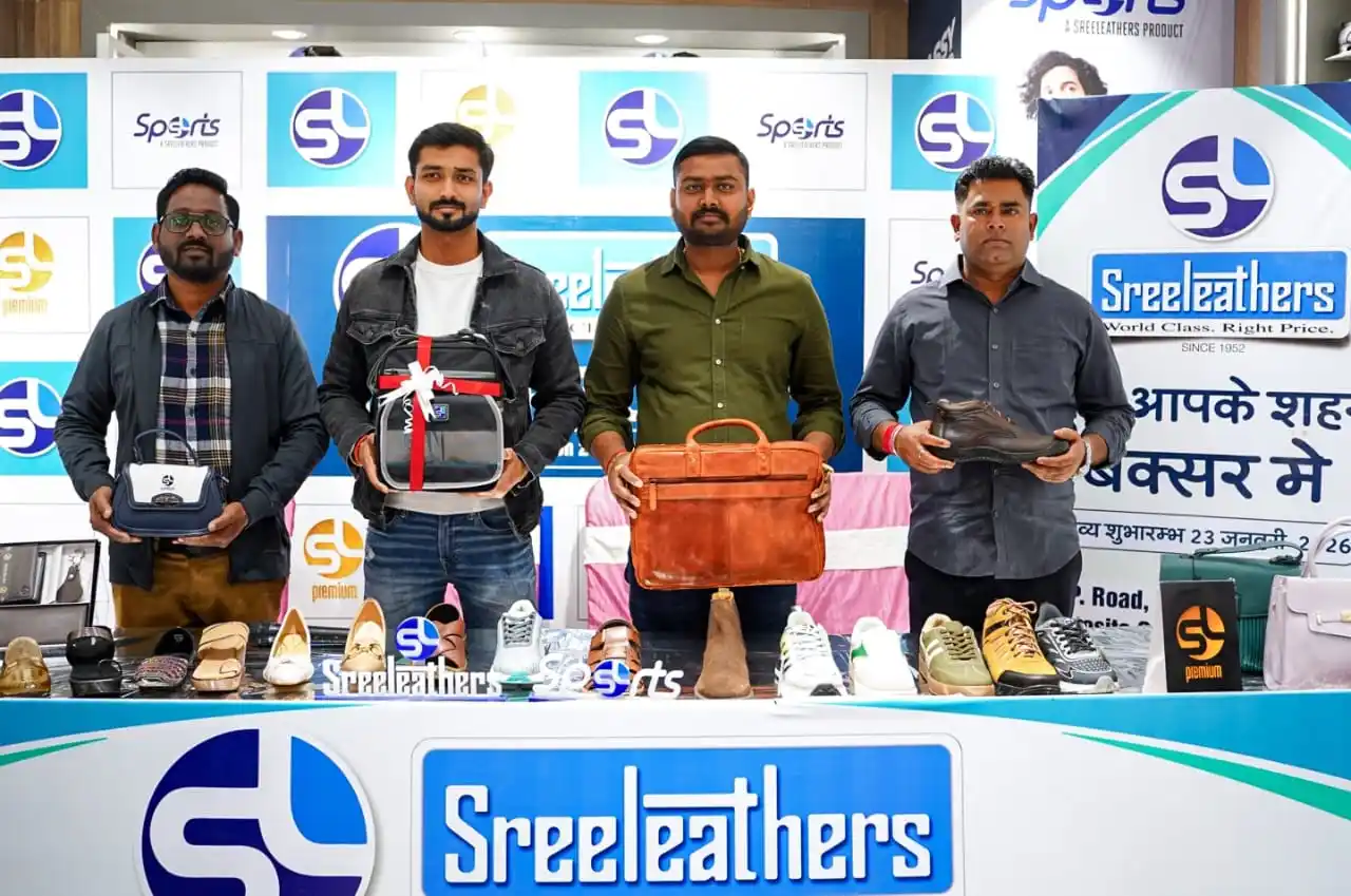 श्रीलेदर्स ने बिहार के बक्सर में नया शोरूम लॉन्च किया, फुटवियर के क्षेत्र में अपनी विरासत का विस्तार किया