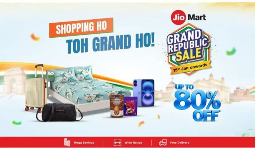जियोमार्ट की ‘ग्रैंड रिपब्लिक सेल’ शुरू